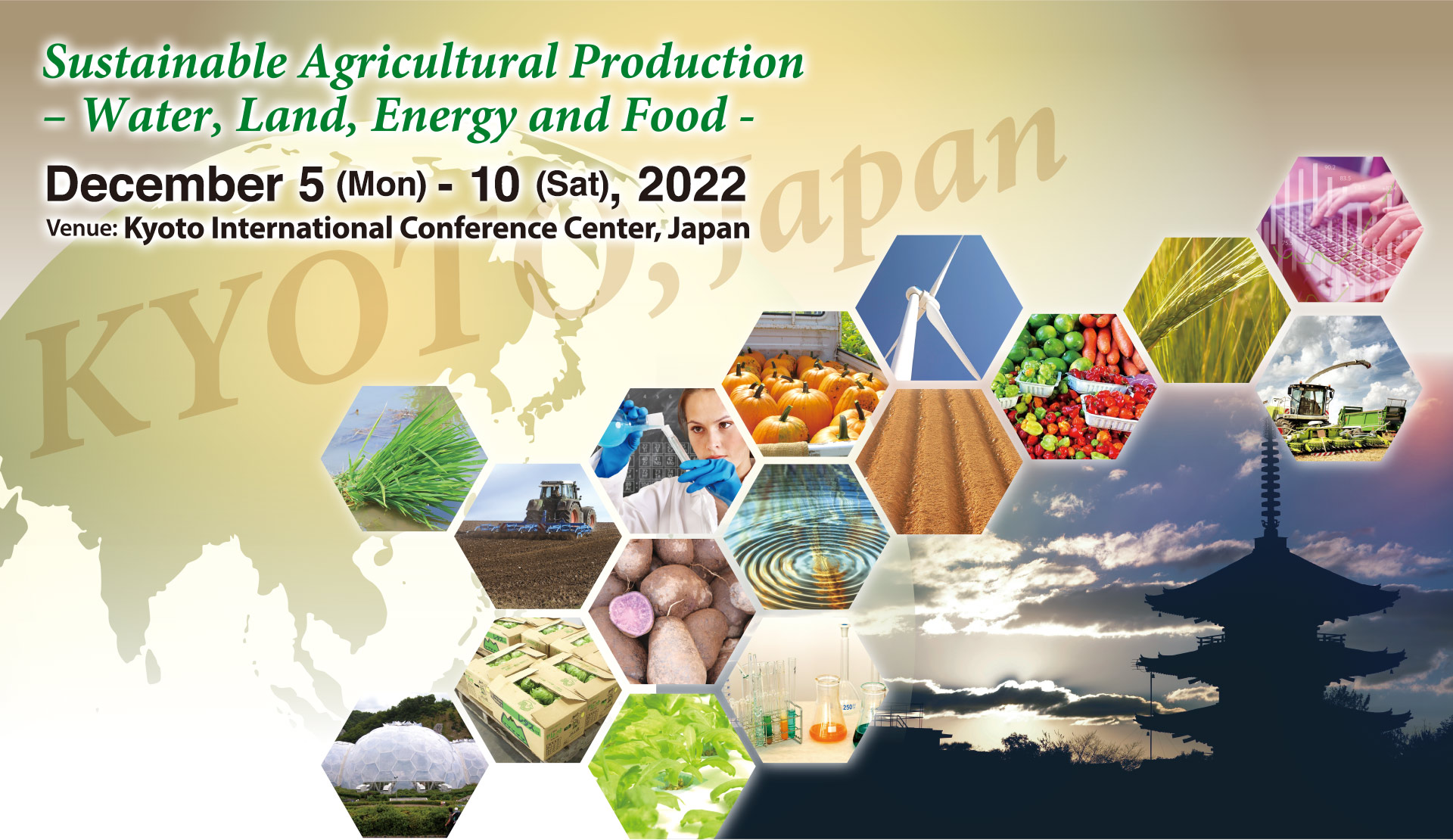 Sustainable Agricultural Production - Water, Land, Energy and Food